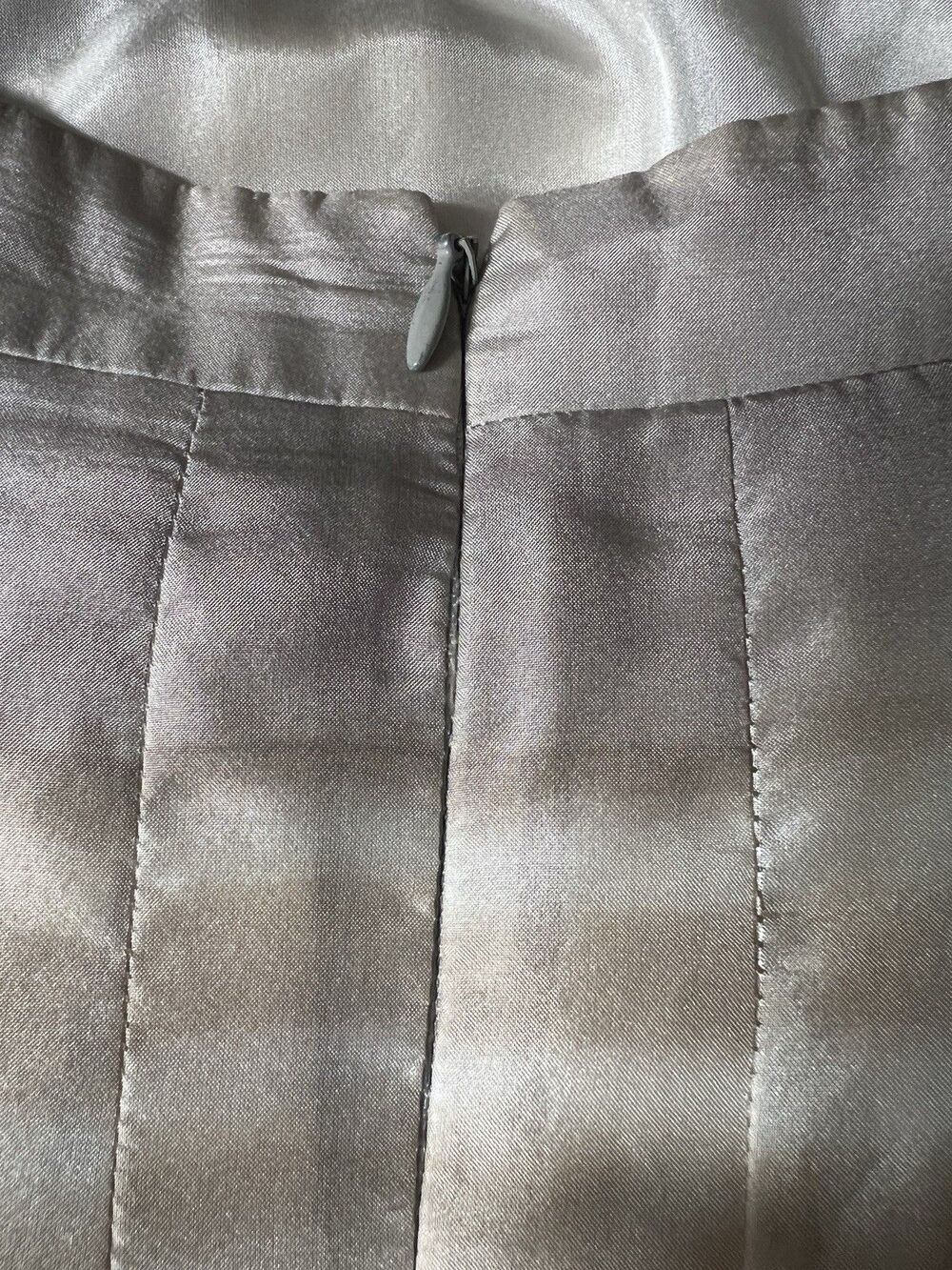 Theory Angelina Silk Pleated Skirt Drop Waist Coquette Minimalist Quiet Luxury 2 - Picture 6 of 6